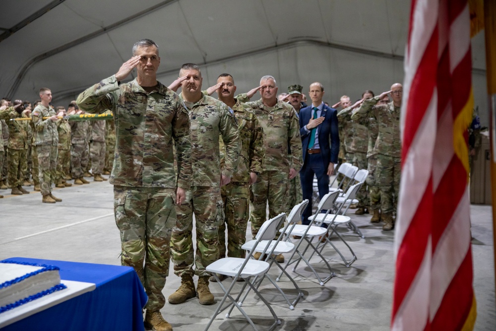 KFOR 36 Task Force Aviation Transfer of Authority