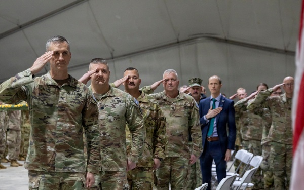 KFOR 36 Task Force Aviation Transfer of Authority