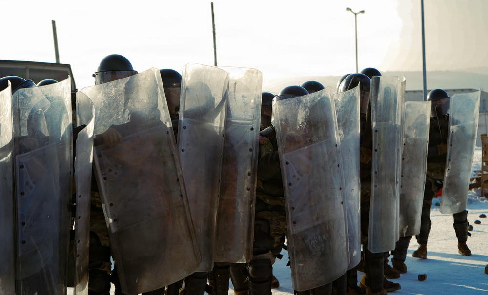 KFOR 36: Riot Control Training