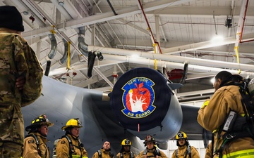 Firefighters’ smoky C-17 training