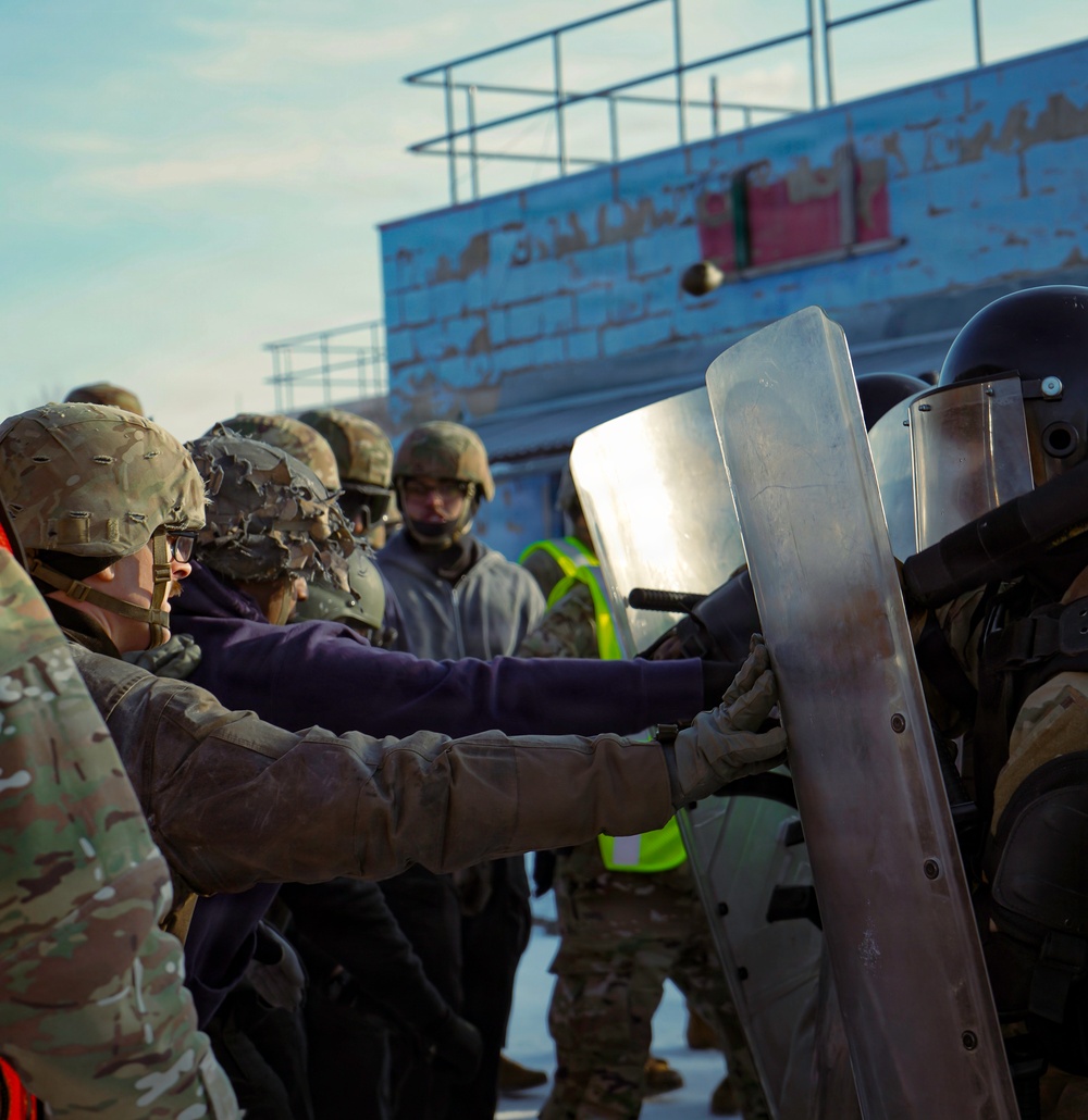 KFOR 36: Riot Control Training