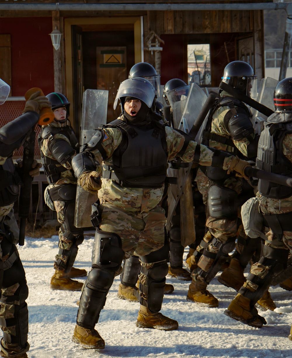 KFOR 36: Riot Control Training