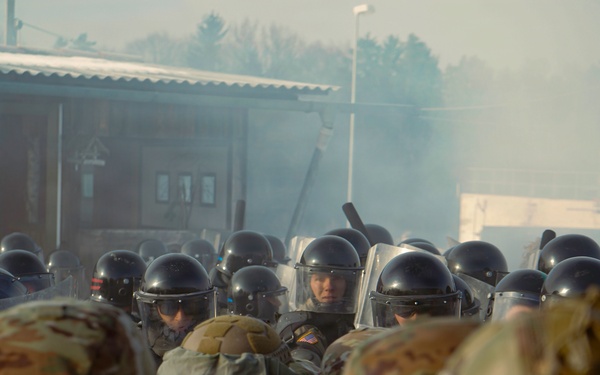 KFOR 36: Riot Control Training