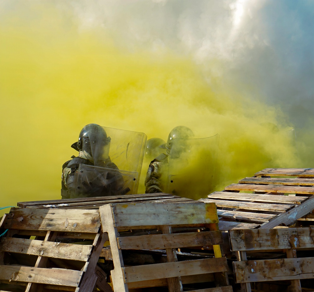 KFOR 36: Riot Control Training