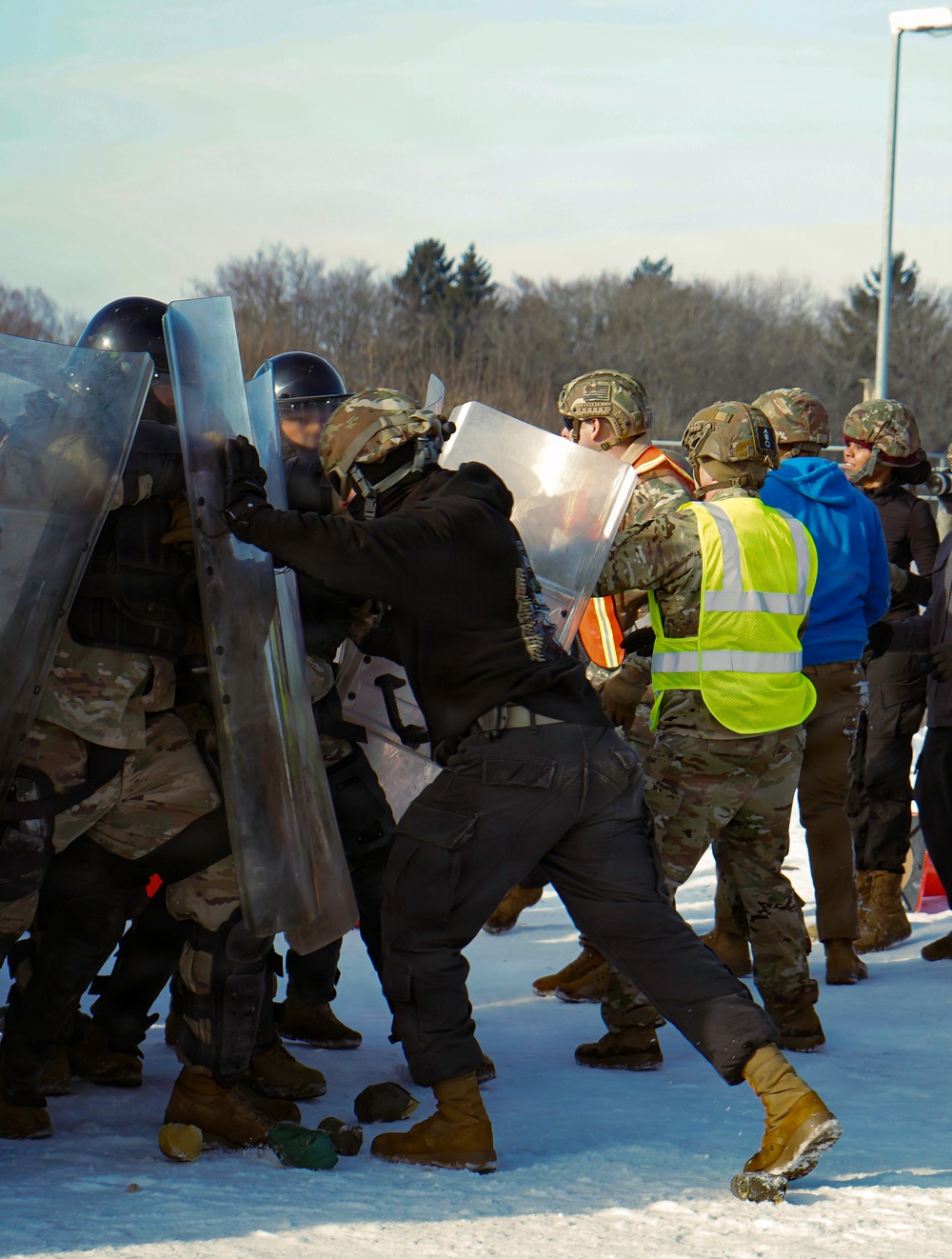 KFOR36: Riot Control Training