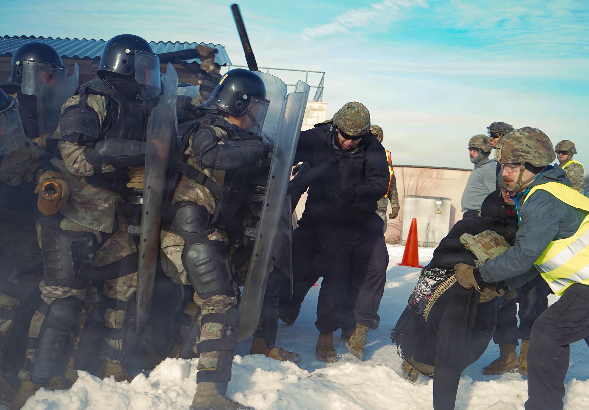 DVIDS - Images - KFOR 36: Riot Control Training [Image 9 of 11]
