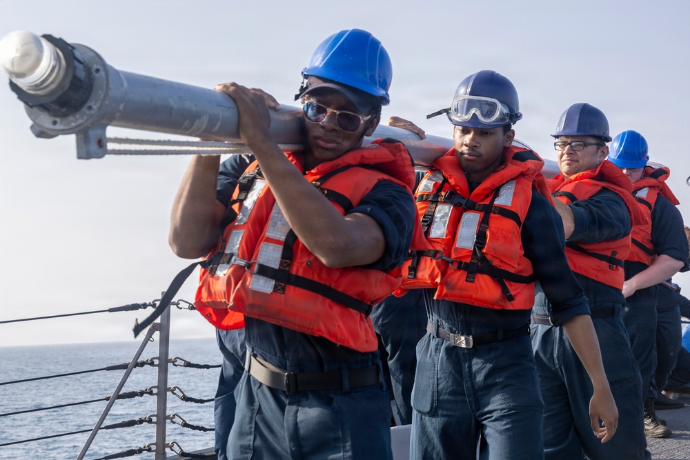 USS Delbert D. Black (DDG 119) Departs Jeddah, Saudi Arabia