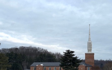 Record Winter Storm Fern Covers Quantico in Ice