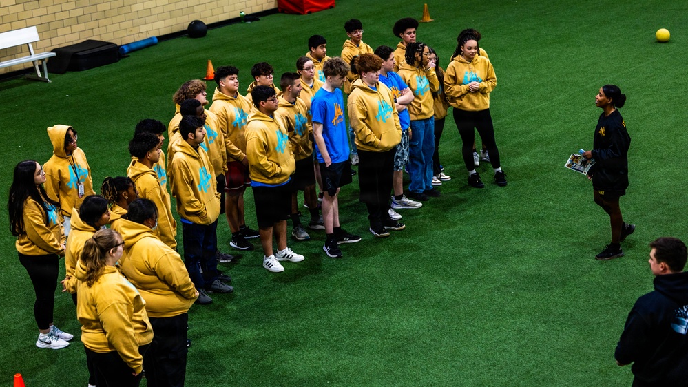 Lawton Public Schools AIM Program Visits Fort Sill