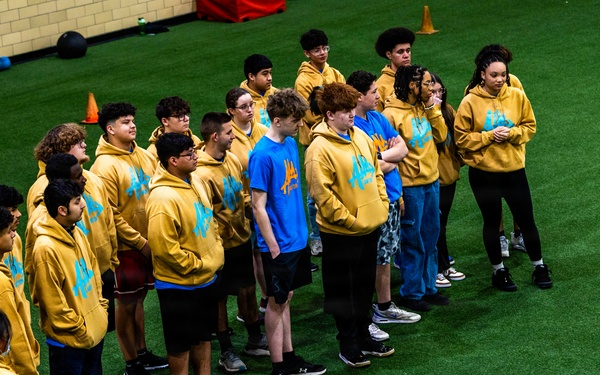 Lawton Public Schools AIM Program Visits Fort Sill