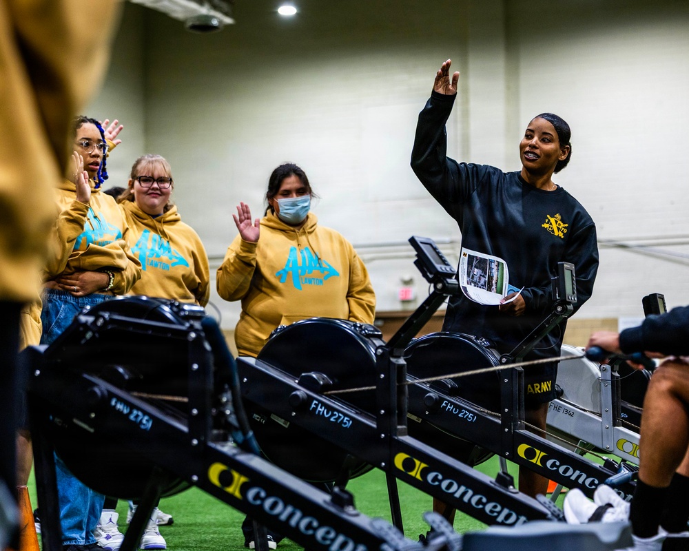 Lawton Public Schools AIM Program Visits Fort Sill