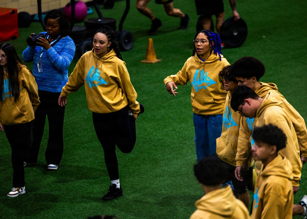 Lawton Public Schools AIM Program Visits Fort Sill