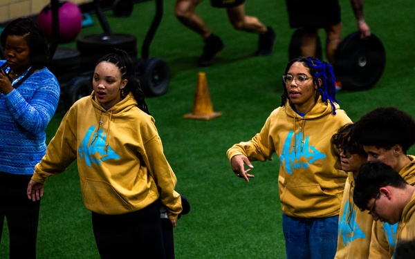 Lawton Public Schools AIM Program Visits Fort Sill