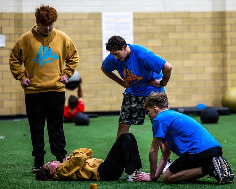 Lawton Public Schools AIM Program Visits Fort Sill
