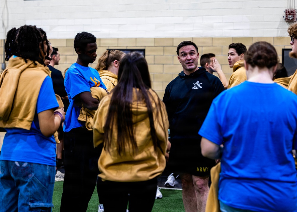 Lawton Public Schools AIM Program Visits Fort Sill