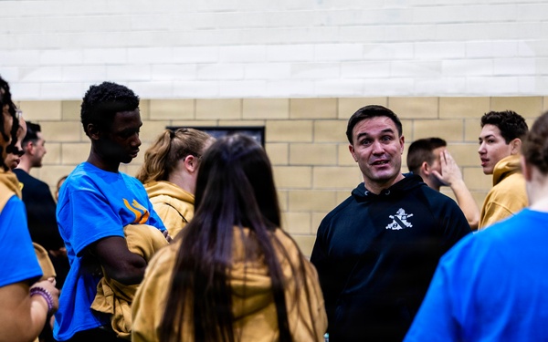 Lawton Public Schools AIM Program Visits Fort Sill