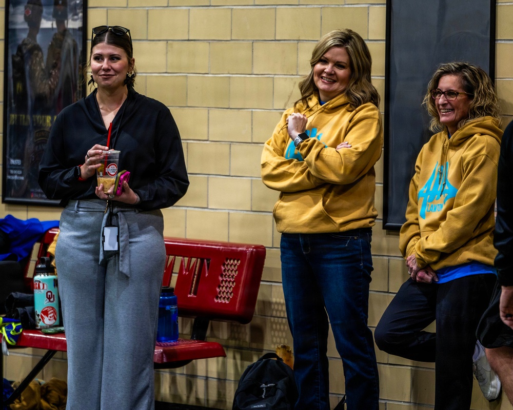 Lawton Public Schools AIM Program Visits Fort Sill