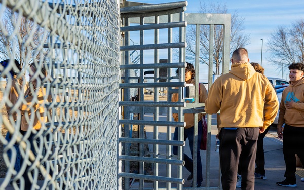 Lawton Public Schools AIM Program Visits Fort Sill