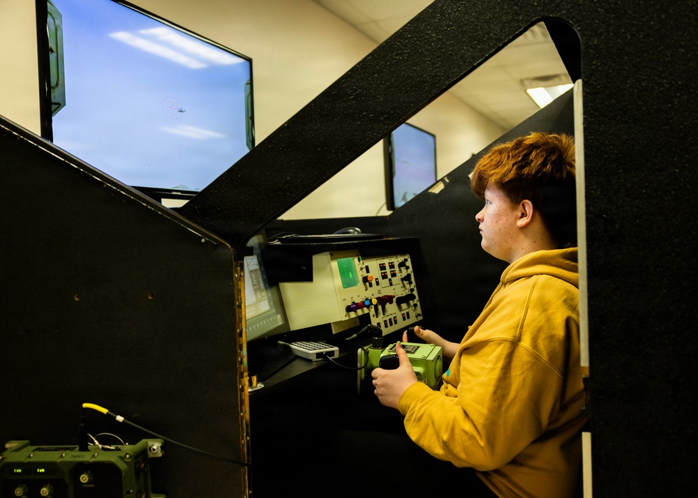 Lawton Public Schools AIM Program Visits Fort Sill