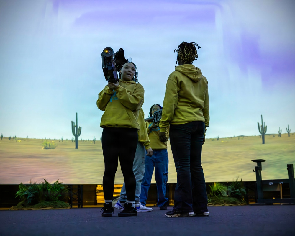 Lawton Public Schools AIM Program Visits Fort Sill