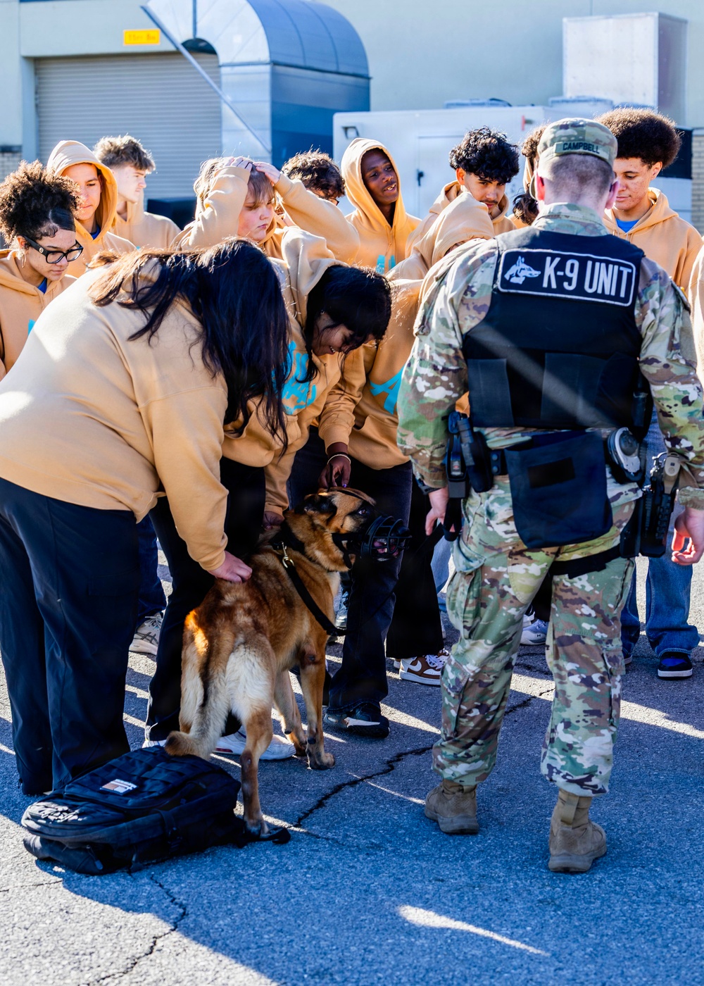 Lawton Public Schools AIM Program Visits Fort Sill