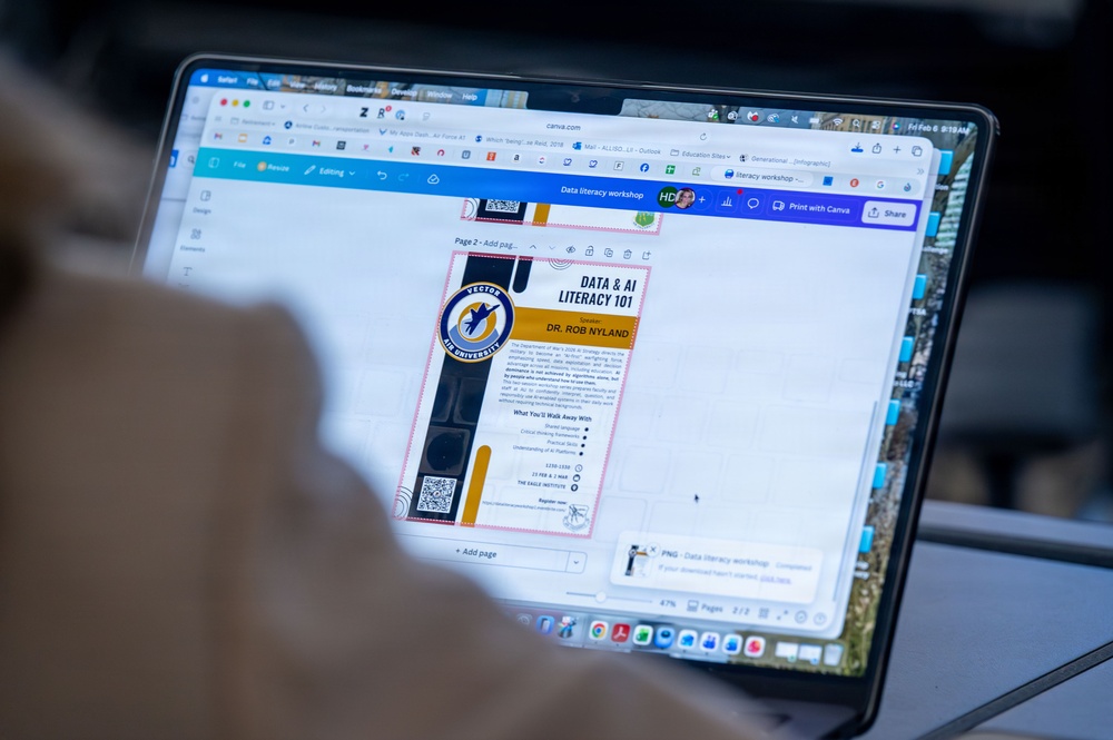 Eagle Institute leads AI 101: Leveraging AI for the Workspace workshop for AU