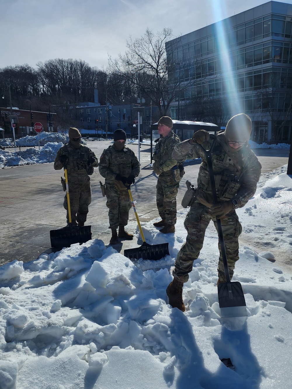 Amid freezing temps, OKGuard assistance warmly welcomed in D.C.
