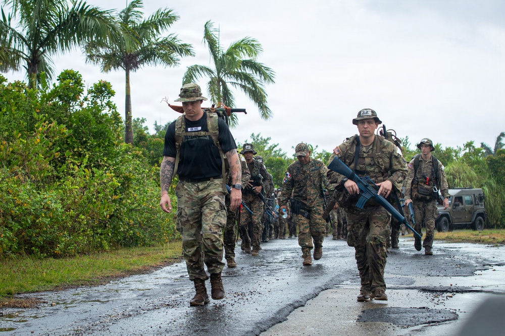 Jungle Operations Training Course-Panama: Primitive Fire Training