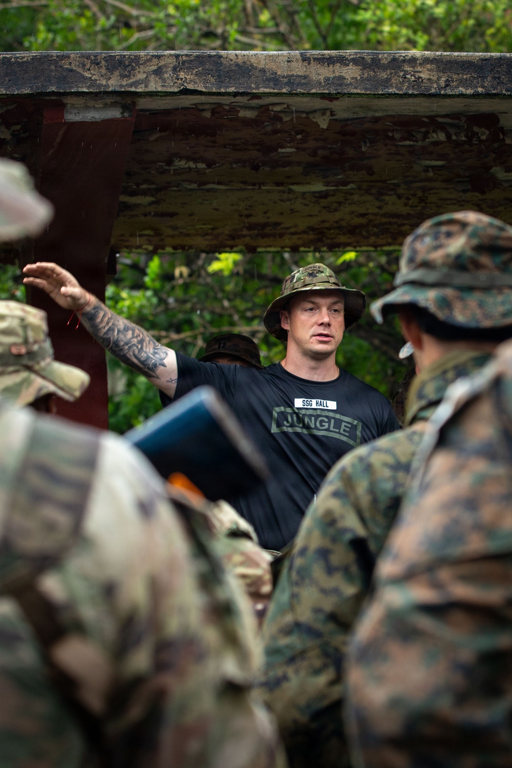 Jungle Operations Training Course-Panama: Primitive Fire Training