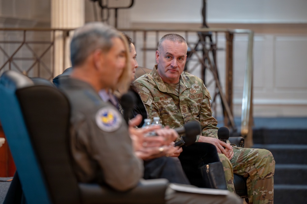 CSAF and CMSAF join Air University’s PCTT panel