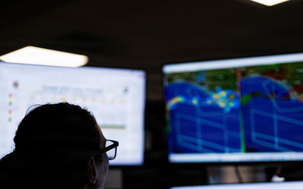 325th OSS weather flight monitors severe weather to protect Tyndall mission and people