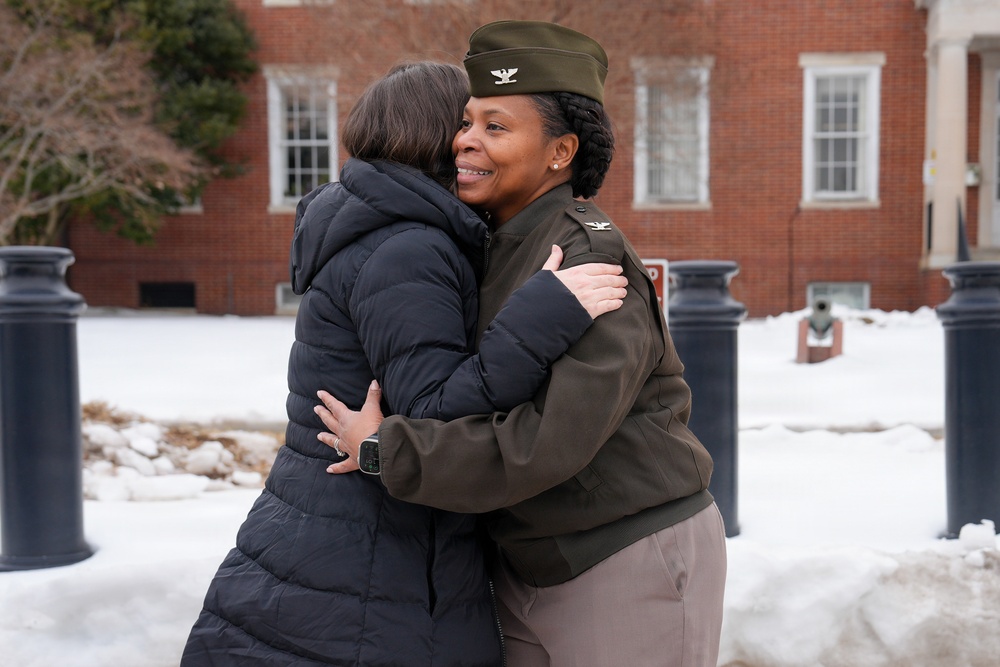 Congressional Rep. Sarah Elfreth visits Fort Meade