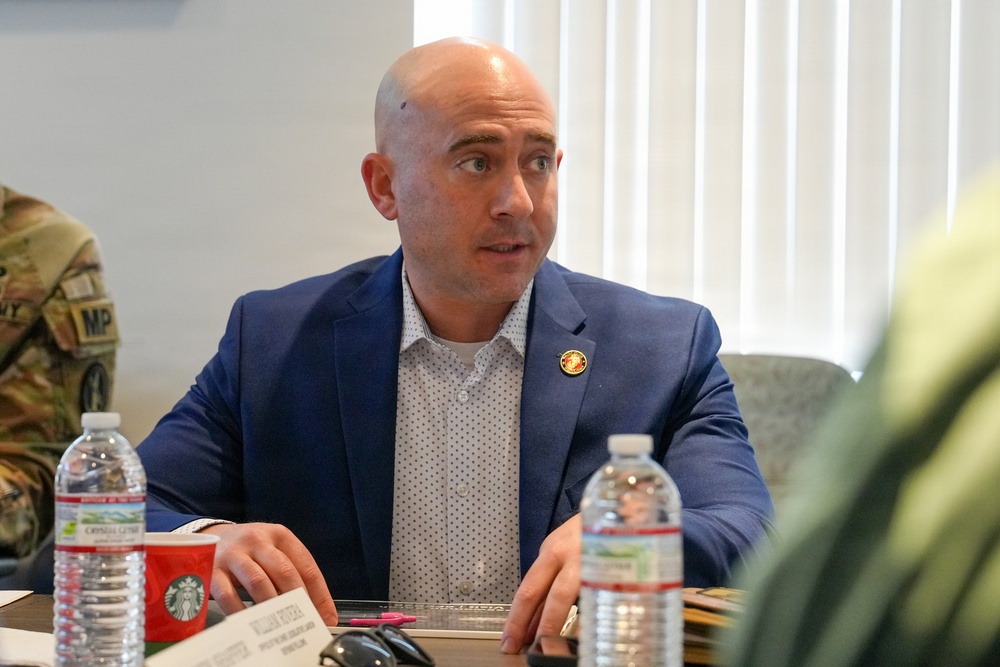 Congressional Rep. Sarah Elfreth visits Fort Meade