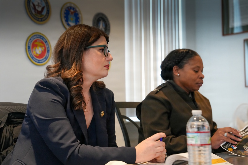 Congressional Rep. Sarah Elfreth visits Fort Meade