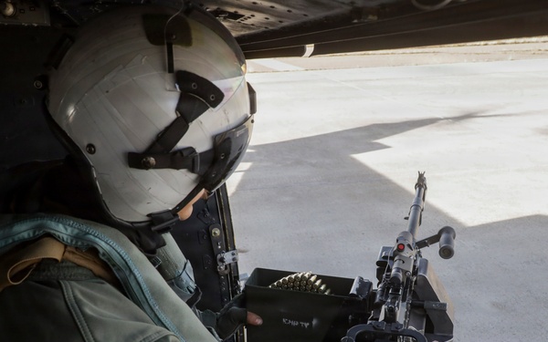 HMLA-367 conducts live-fire training