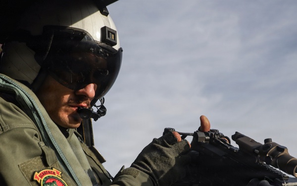 HMLA-367 conducts live-fire training