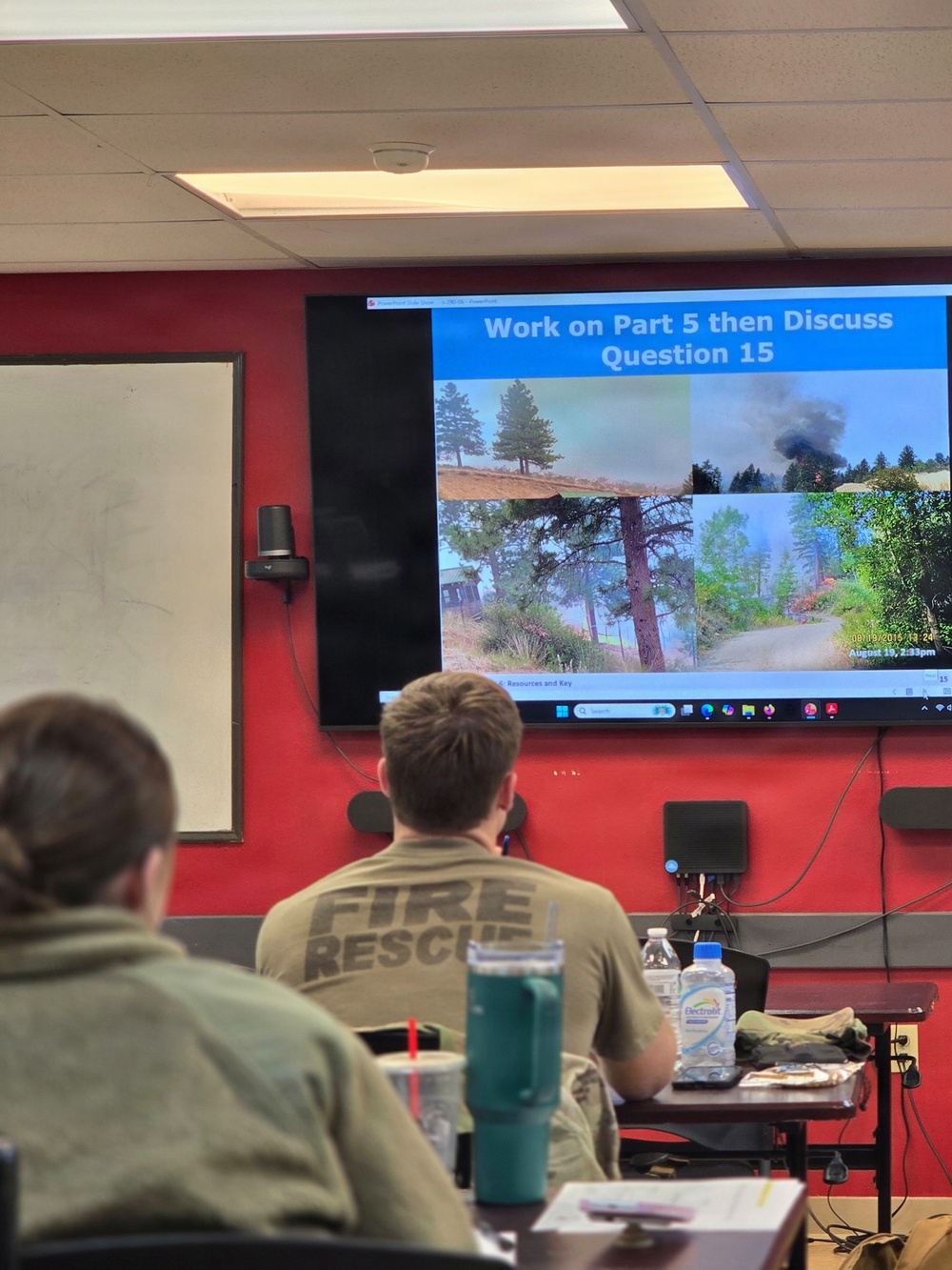 Wyoming National Guard Soldiers complete advanced wildfire behavior trainin
