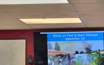 Wyoming National Guard Soldiers complete advanced wildfire behavior trainin