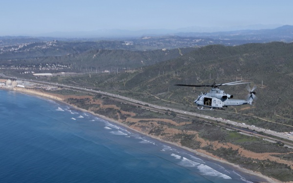 HMLA-775 conducts tactical training with Brig. Gen. Patrick Tiernan