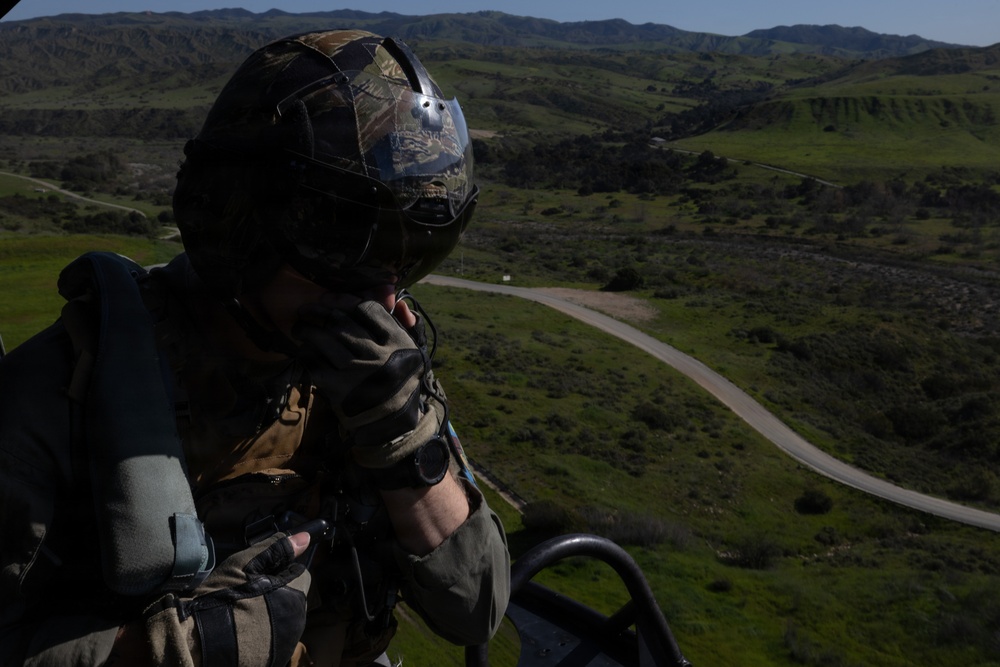 HMLA-775 conducts tactical training with Brig. Gen. Patrick Tiernan