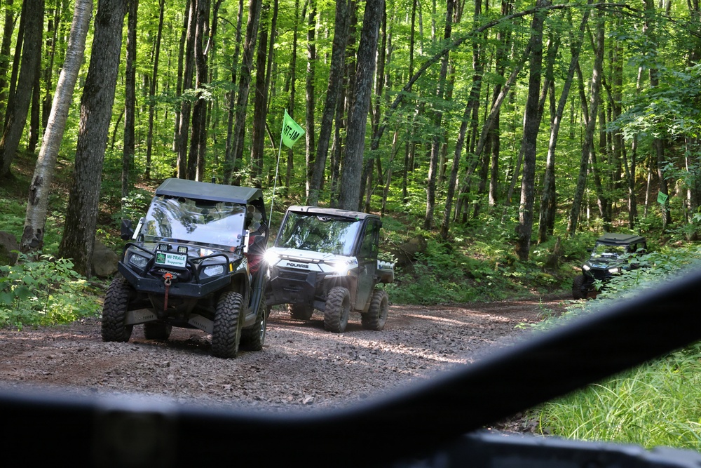 UTV Riders Explore Pioneer Trail in the Ottawa National Forest