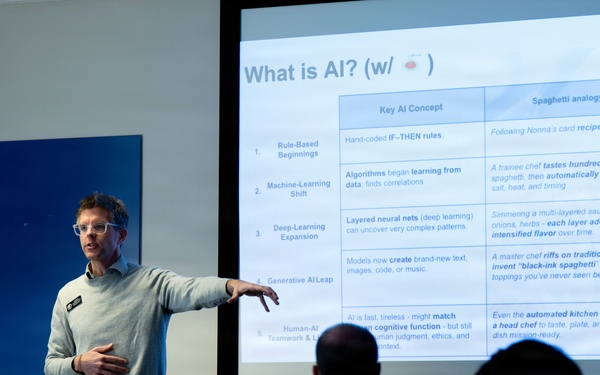 Eagle Institute leads AI 101: Leveraging AI for the Workspace workshop for AU