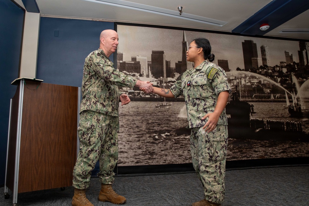 NAVSEA 08 Visit to Naval Base Point Loma