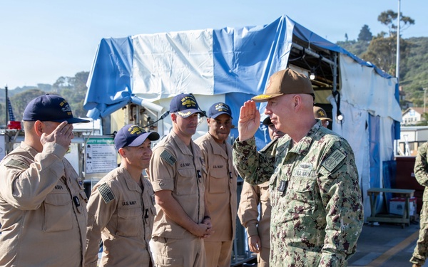 NAVSEA 08 Visit to Naval Base Point Loma