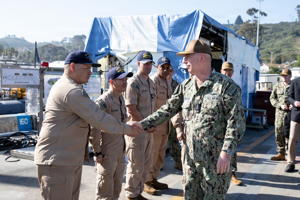 NAVSEA 08 Visit to Naval Base Point Loma