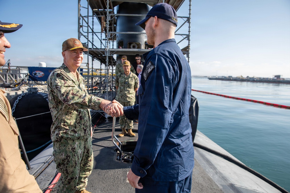 NAVSEA 08 Visit to Naval Base Point Loma