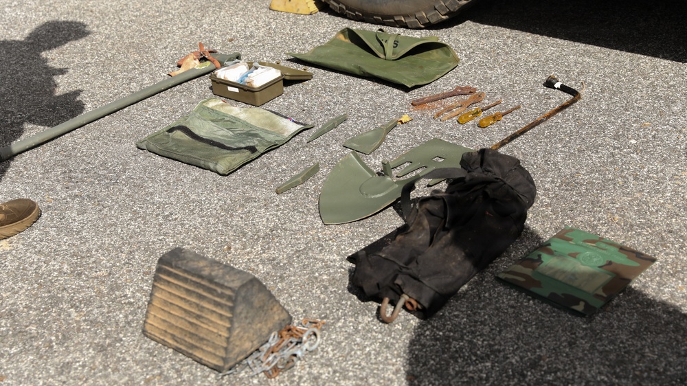 1st MSC Soldiers attend Drivers Training at Camp Santiago