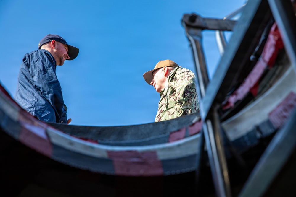 NAVSEA 08 Visit to Naval Base Point Loma