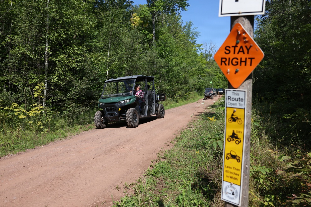 UTV Riders Explore Pioneer Trail in the Ottawa National Forest