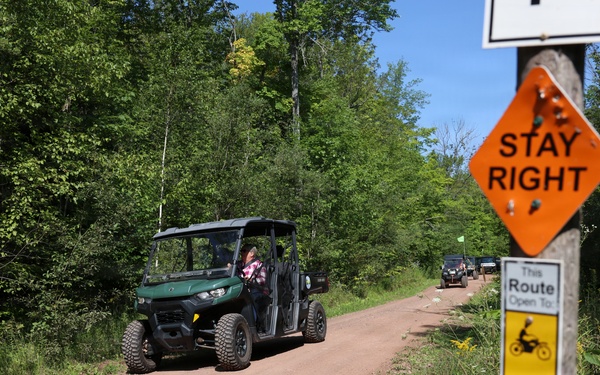 UTV Riders Explore Pioneer Trail in the Ottawa National Forest